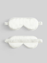 Luxury Sleep Eye Mask  Pure Mulberry Silk With Ruffle Trim - Product detail 6