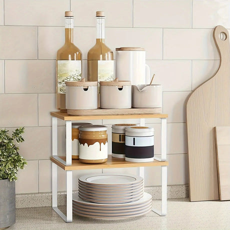 Kitchen Storage Rack  3-Tier Counter Organizer - Product example