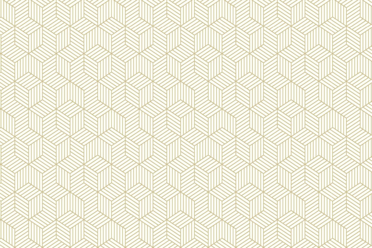 Geometric Mural Wallpaper | Modern Scandinavian Pattern