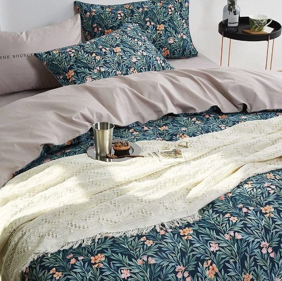 Egyptian Cotton Bedding Set  Botanical Floral Pattern - Product detail 4