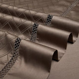 Egyptian Cotton Duvet Set  Chevron Jacquard Pattern - Product detail 7