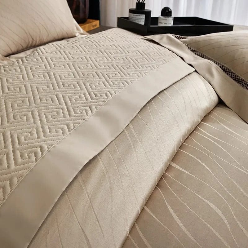 Egyptian Cotton Bedding Set  Premium Jacquard Design - Product detail 5