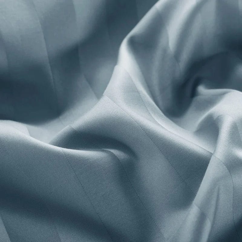 Egyptian Cotton Duvet Set  Striped Ocean Blue Design - Product detail 6