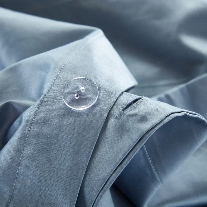 Egyptian Cotton Duvet Set  Striped Ocean Blue Design - Product detail 7