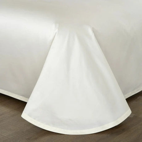 Luxury Egyptian Cotton Bedding  Premium White Duvet Set - Product detail 9