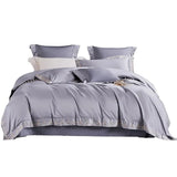 Egyptian Cotton Duvet Set  Lace Trim Grey Bedding - Product detail 11
