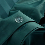 Egyptian Cotton Duvet Set  Emerald Green Striped Pattern - Product detail 7