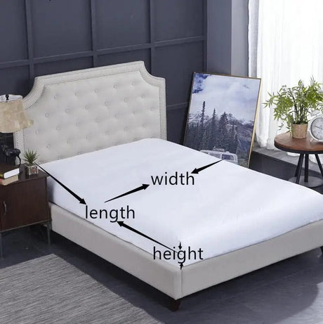 Egyptian Cotton Duvet Cover  Premium White With Striped Border - Product detail 9