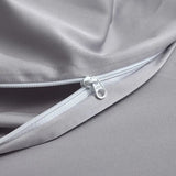 Luxury Egyptian Cotton Bedding  Silver Quilted Duvet Set - Product detail 11