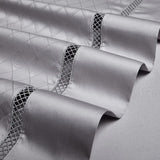 Luxury Egyptian Cotton Bedding  Silver Quilted Duvet Set - Product detail 8