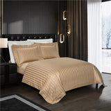 Egyptian Cotton Duvet Set  Champagne Luxury Bedding Collection - Detailed view