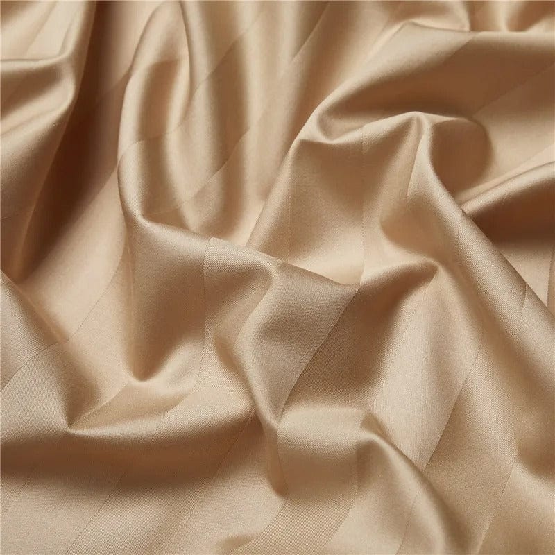 Egyptian Cotton Duvet Set  Champagne Luxury Bedding Collection - Product detail 7