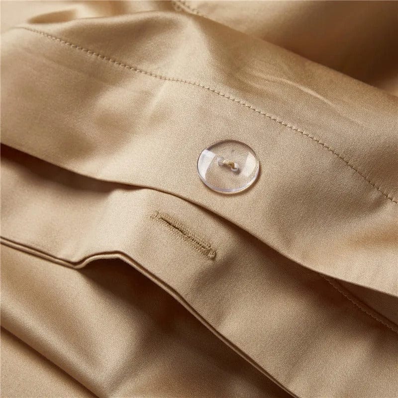 Egyptian Cotton Duvet Set  Champagne Luxury Bedding Collection - Product detail 12