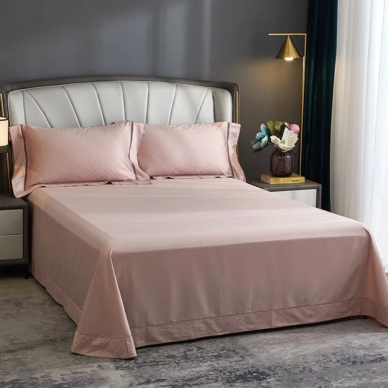 Luxury Egyptian Cotton Bedding  Quilted Blush Pink Design - Product detail 8