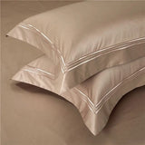 Egyptian Cotton Duvet Set  Champagne Luxury Bedding Collection - Product detail 4