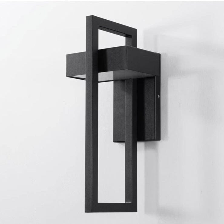 Modern Outdoor Wall Light  Geometric LED Frame Design - Product detail 8