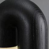 Minimalist Table Lamp  Natural Wood Arch Design - Product detail 4