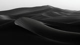 Black and white desert dunes wallpaper design file showing detailed sand ripples and shadows