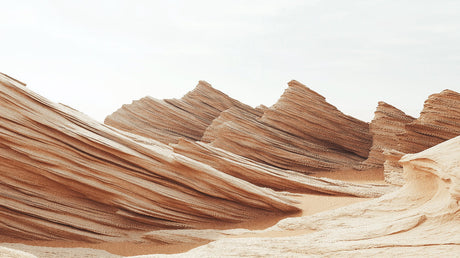 Desert rock formation design file showing detailed sandstone patterns and natural terracotta colors