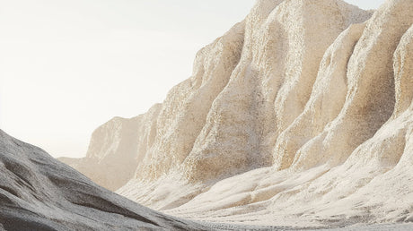 Desert stone formation wallpaper design file showing detailed natural layers and textures