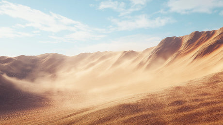 Desert sand dunes wallpaper design file showing detailed pattern and natural color variations