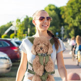 Dog Carrier Backpack  Adjustable Hands-Free Pet Transport - Detailed view