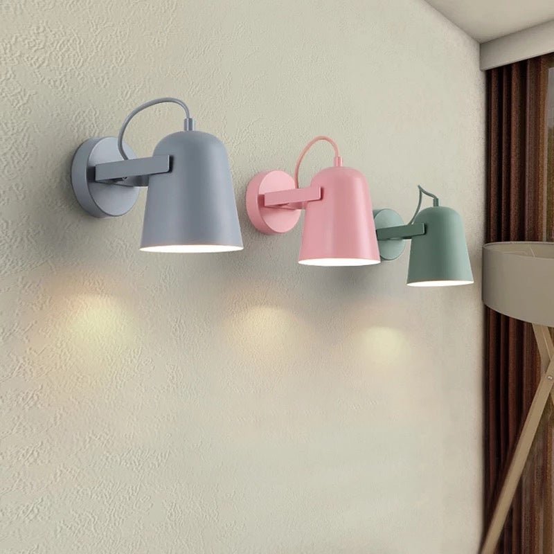 Modern Wall Sconce  Matte Black Iron Adjustable Light - Product detail 4