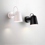 Modern Wall Sconce  Matte Black Iron Adjustable Light - Product detail 6