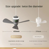 Portable LED Ceiling Fan  USB Rechargeable with Night Light - Product detail 5
