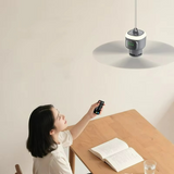Portable LED Ceiling Fan  USB Rechargeable with Night Light - Product detail 4