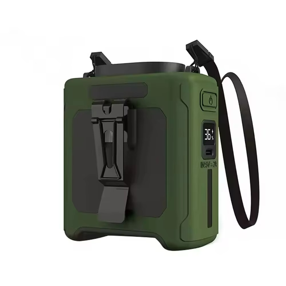Portable Cooling Fan  20000mAh Power Bank With LED Light - Product detail 4