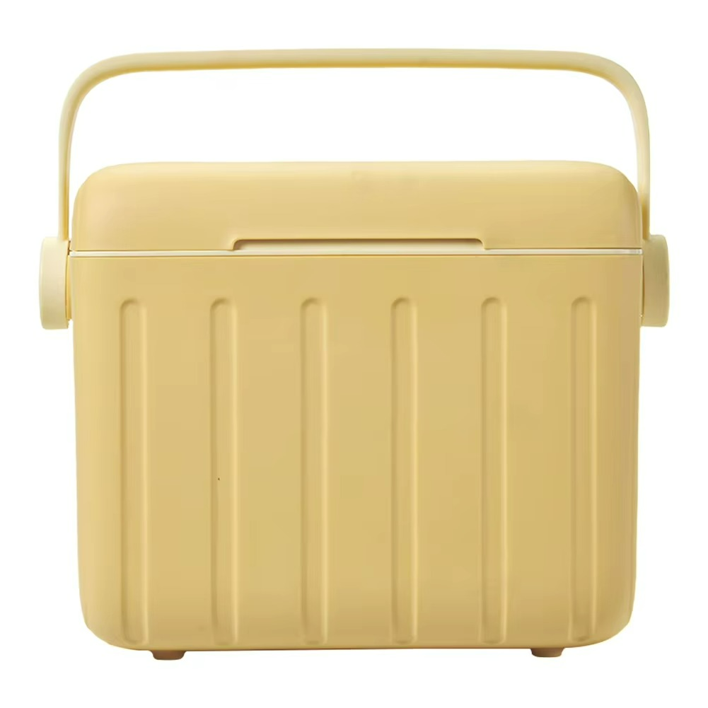 Retro Insulated Cooler Box  6L Portable Ice Chest - Product showcase