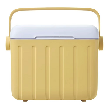 Retro Insulated Cooler Box  6L Portable Ice Chest - Detailed view