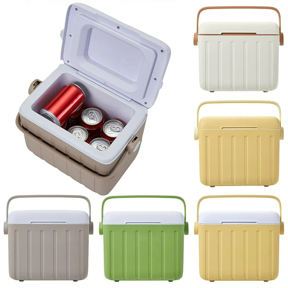 Retro Insulated Cooler Box  6L Portable Ice Chest - Product detail 6