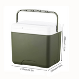 Outdoor Insulated Cooler Box  13L Dual-Temperature Storage - Product detail 4