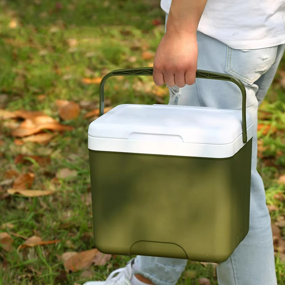 Outdoor Insulated Cooler Box  13L Dual-Temperature Storage - Product example
