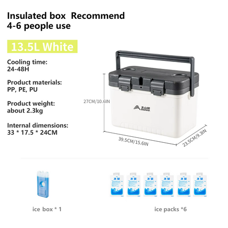 Outdoor Cooler Box  Premium Insulated Ice Chest - Product detail 4
