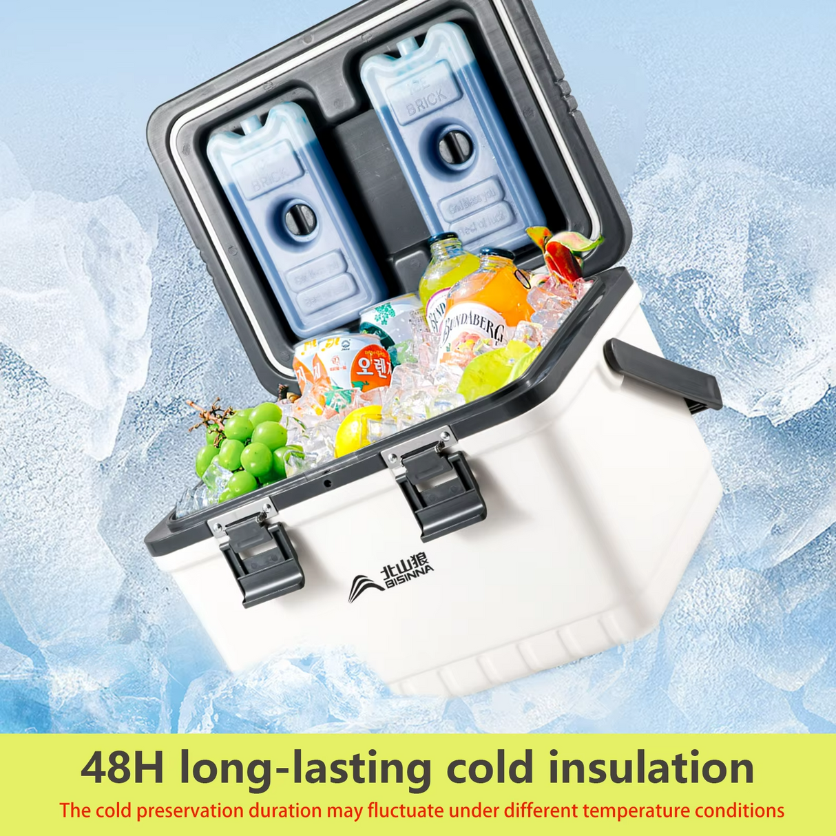 Outdoor Cooler Box  Premium Insulated Ice Chest - Product detail 8