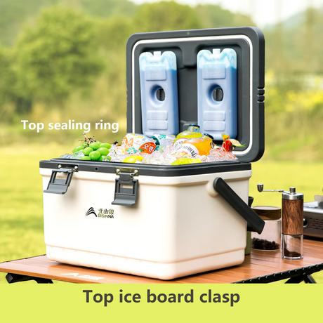Outdoor Cooler Box  Premium Insulated Ice Chest - Product showcase