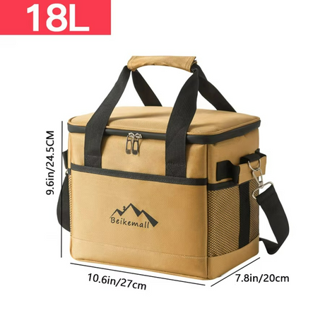 Premium Insulated Cooler Bag  High-Capacity Thermal Storage - Detailed view