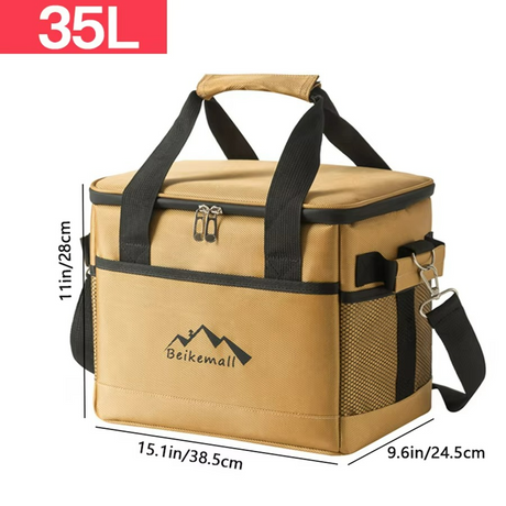Premium Insulated Cooler Bag  High-Capacity Thermal Storage - Product detail 4