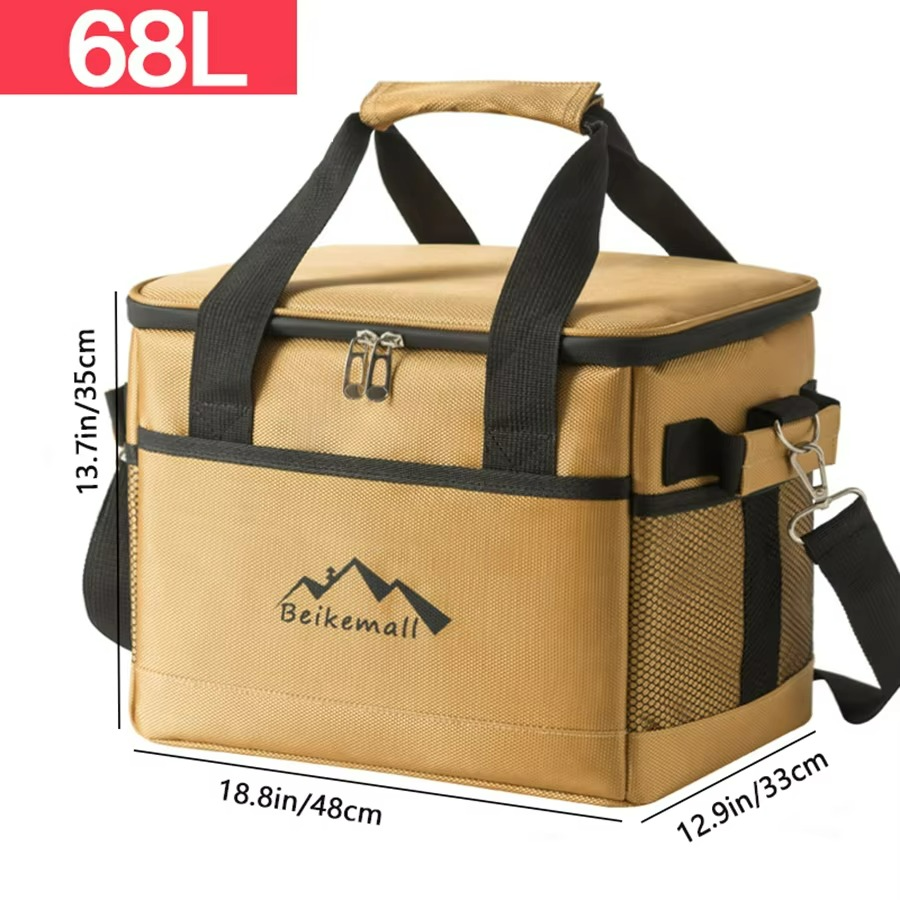 Premium Insulated Cooler Bag  High-Capacity Thermal Storage - Product detail 5