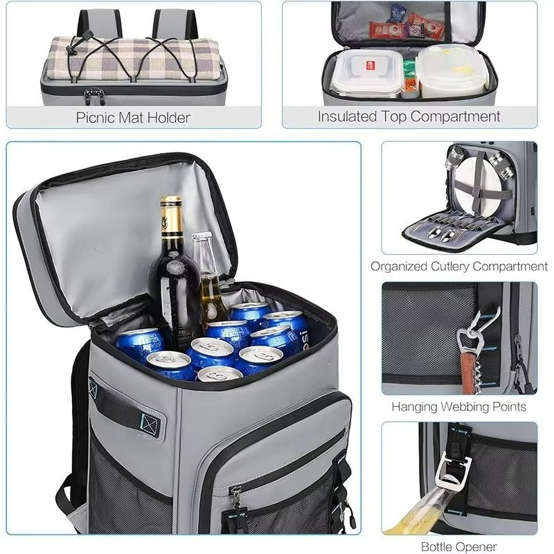 Insulated Travel Backpack  Waterproof 30L Cooler Design - Product detail 5