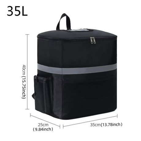 Insulated Food Delivery Backpack  35L Thermal Storage System - Product detail 6