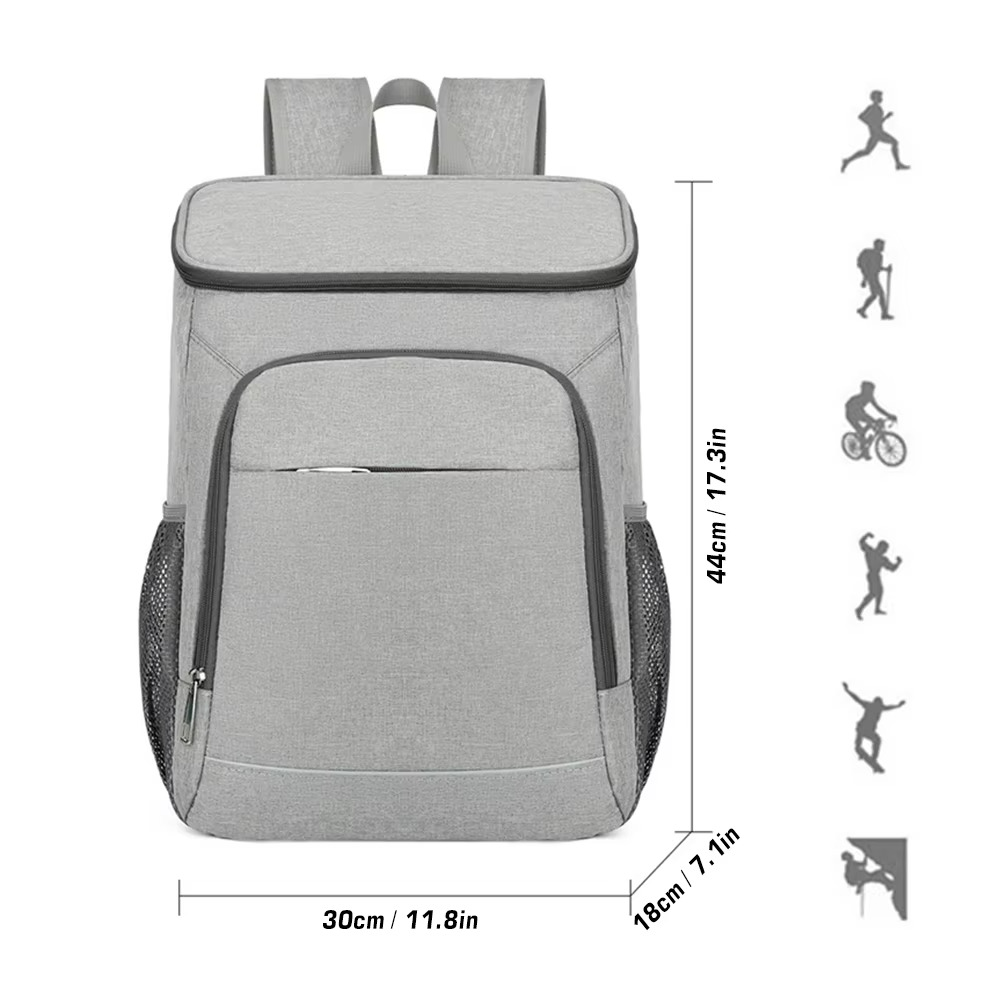 Insulated Cooler Backpack  30L Leakproof Design With Reflective Trim - Product example