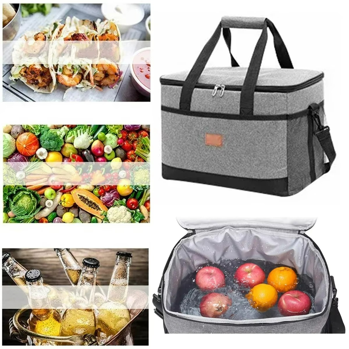 Insulated Cooler Bag  Premium 32L Oxford Cloth Design - Product detail 7