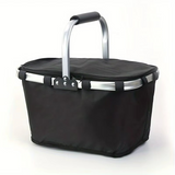 Insulated Picnic Basket  Foldable Oxford Fabric Design - Detailed view