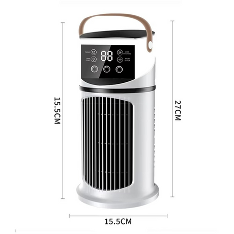 Portable Air Cooler Humidifier  Digital Controls With 9-Speed Fan - Detailed view