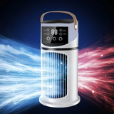 Portable Air Cooler Humidifier  Digital Controls With 9-Speed Fan - Product showcase