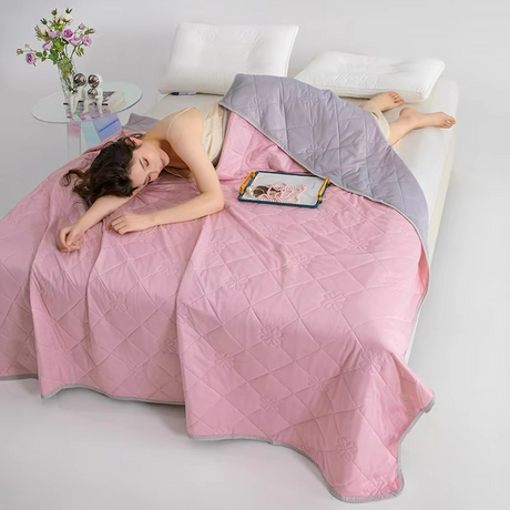 Cooling Summer Comforter  Dual-Sided Temperature Regulating Quilt - Product detail 7